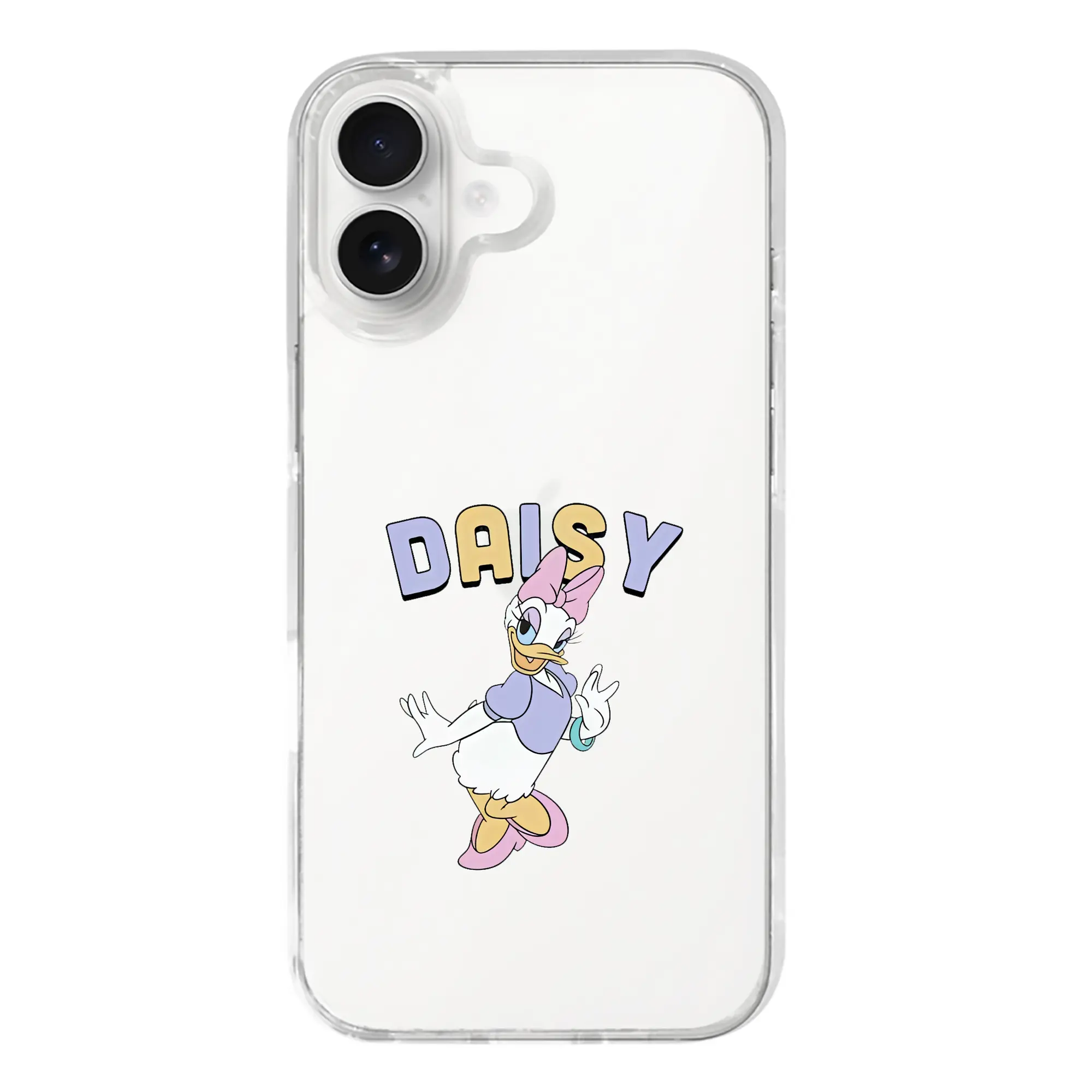 ミッキーマウス（Mickey Mouse） グッズ デイジーダック（Daisy Duck） - iPhone 17シリーズ 透明スマホケース – 薄型・耐衝撃・精密フィット保護カバー